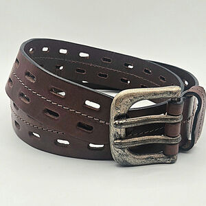 Men's Retreat Blues Genuine Leather Size 32 Belt